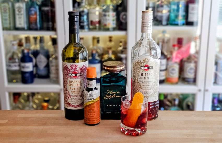 Negroni med Prince Explorer Monaco Gin