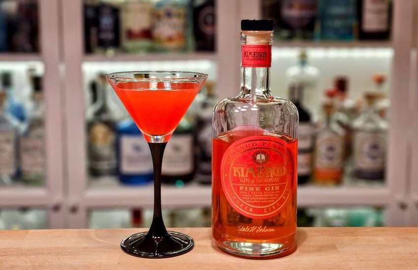 Pinklet Cocktail med Kimerud Pink Gin