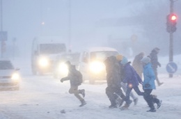 Parents urged to take their children to school due to inclement weather