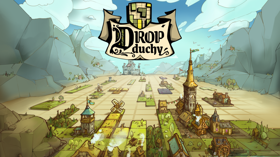 Drop Duchy is a deck-building, Tetris-like, Carcassonne-esque puzzler