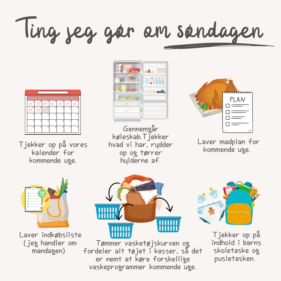 Søndagsrutine: Kom godt ind i en nye uge