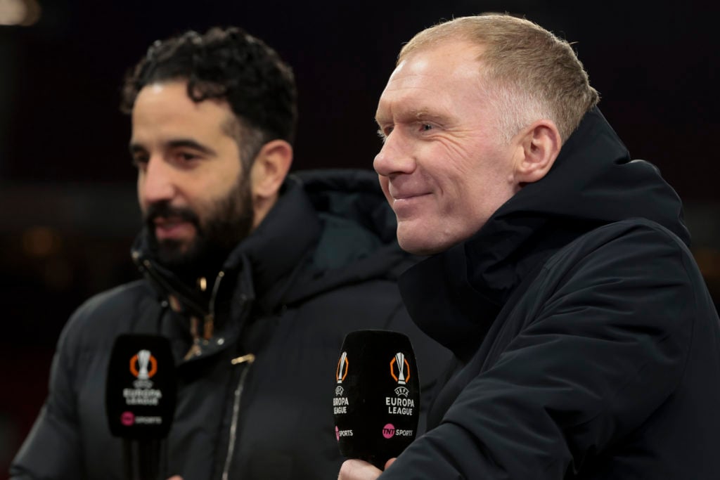 Paul Scholes completely disagrees with Ruben Amorim with two-word claim after Man United's 3-0 win