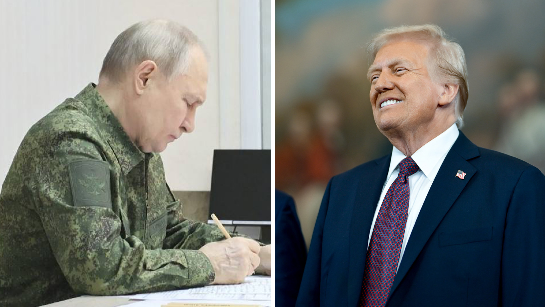 Trump presser på for våpenhvile – hinter om sanksjoner mot Russland