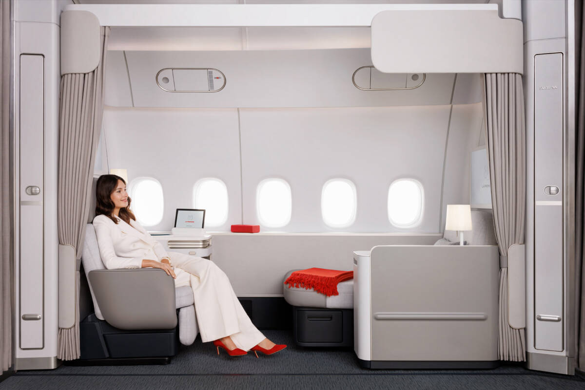 Air France fornyer sin First Class kabine
