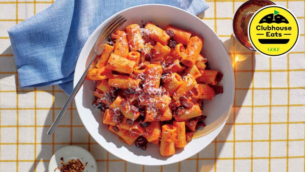 This delicious pasta became an LPGA veteran's tournament-week go-to