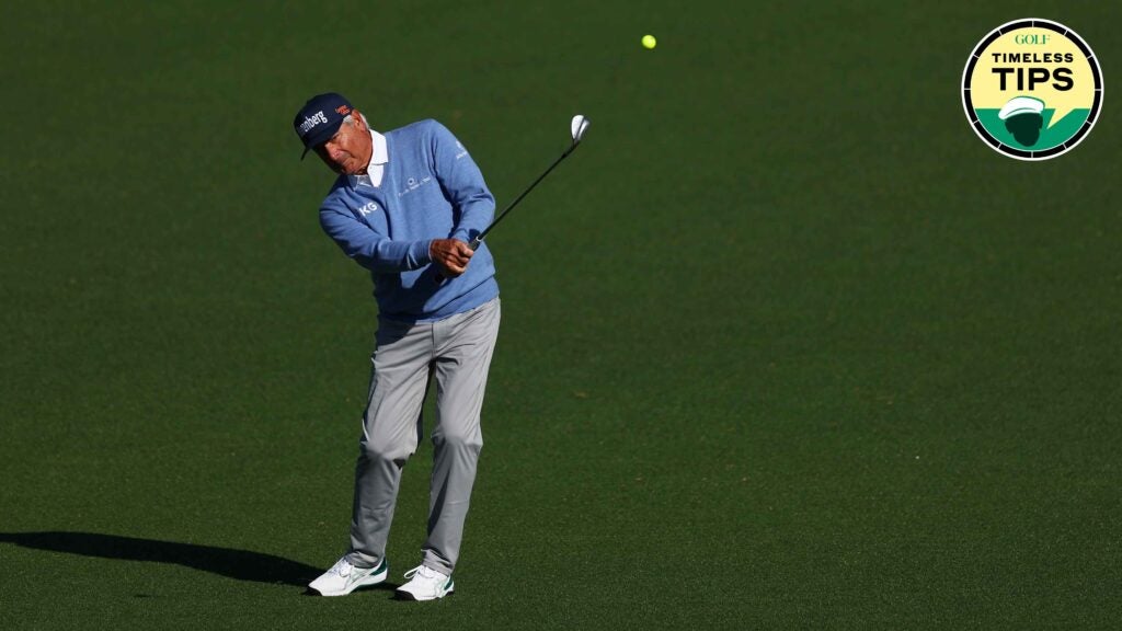 Fred Couples reveals technique for high, soft pitch shots