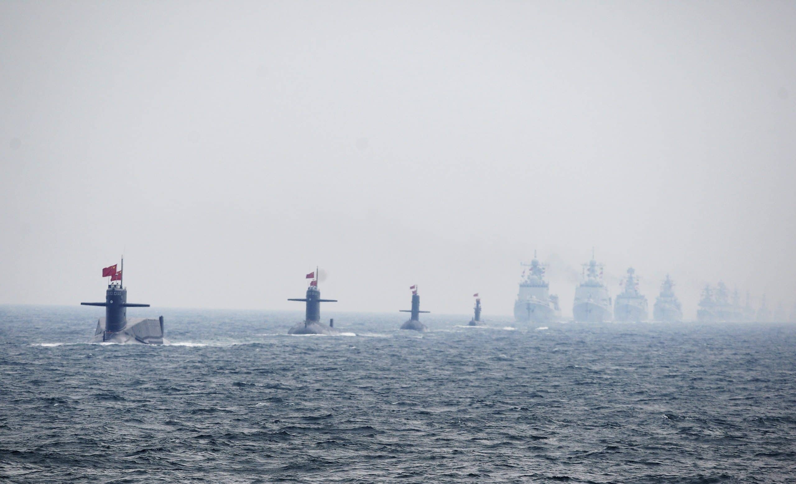Kina, Iran og Russland gjennomfører felles marineøvelse