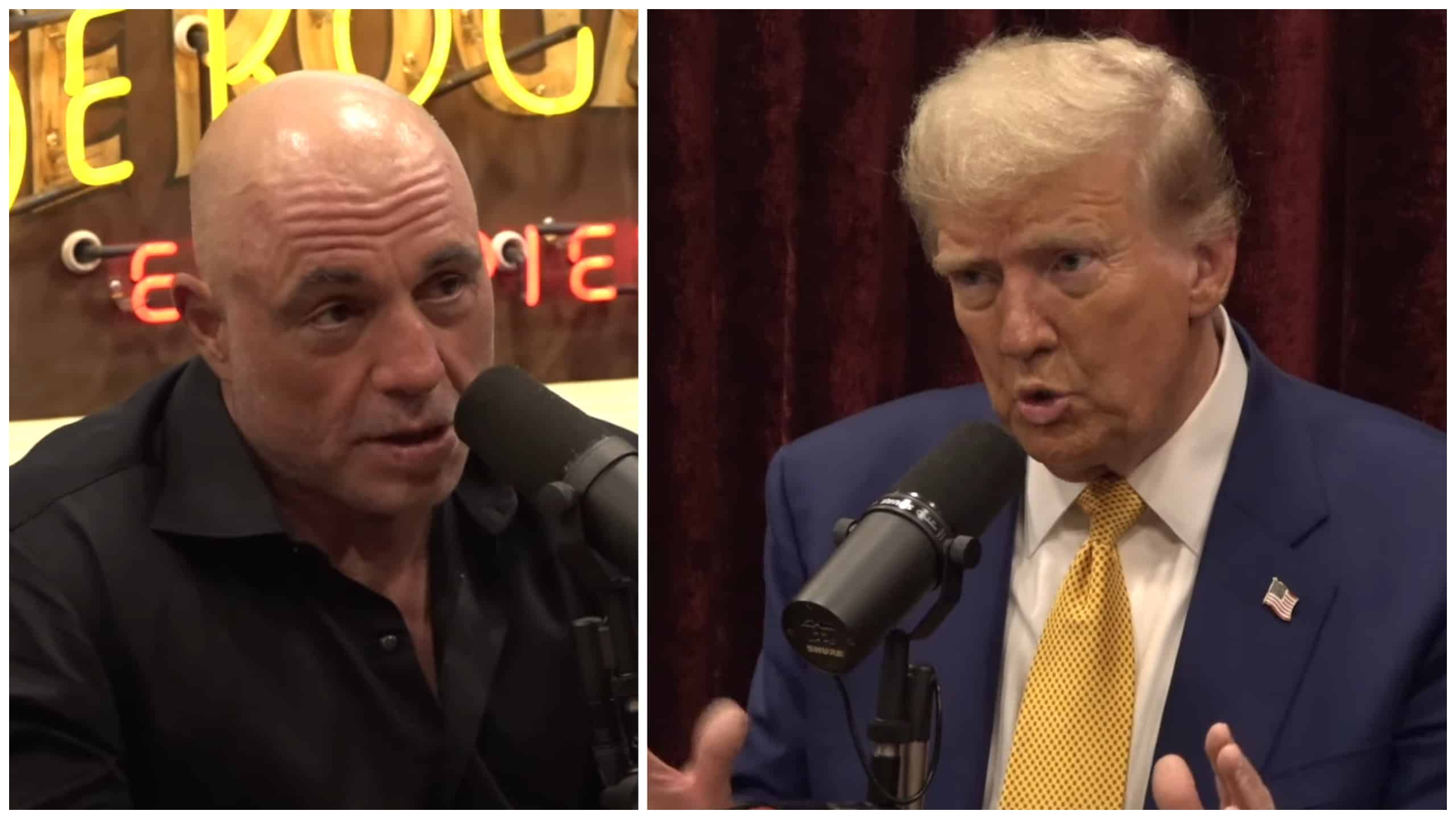 Trump reagerer på Joe Rogans bekymring (+)