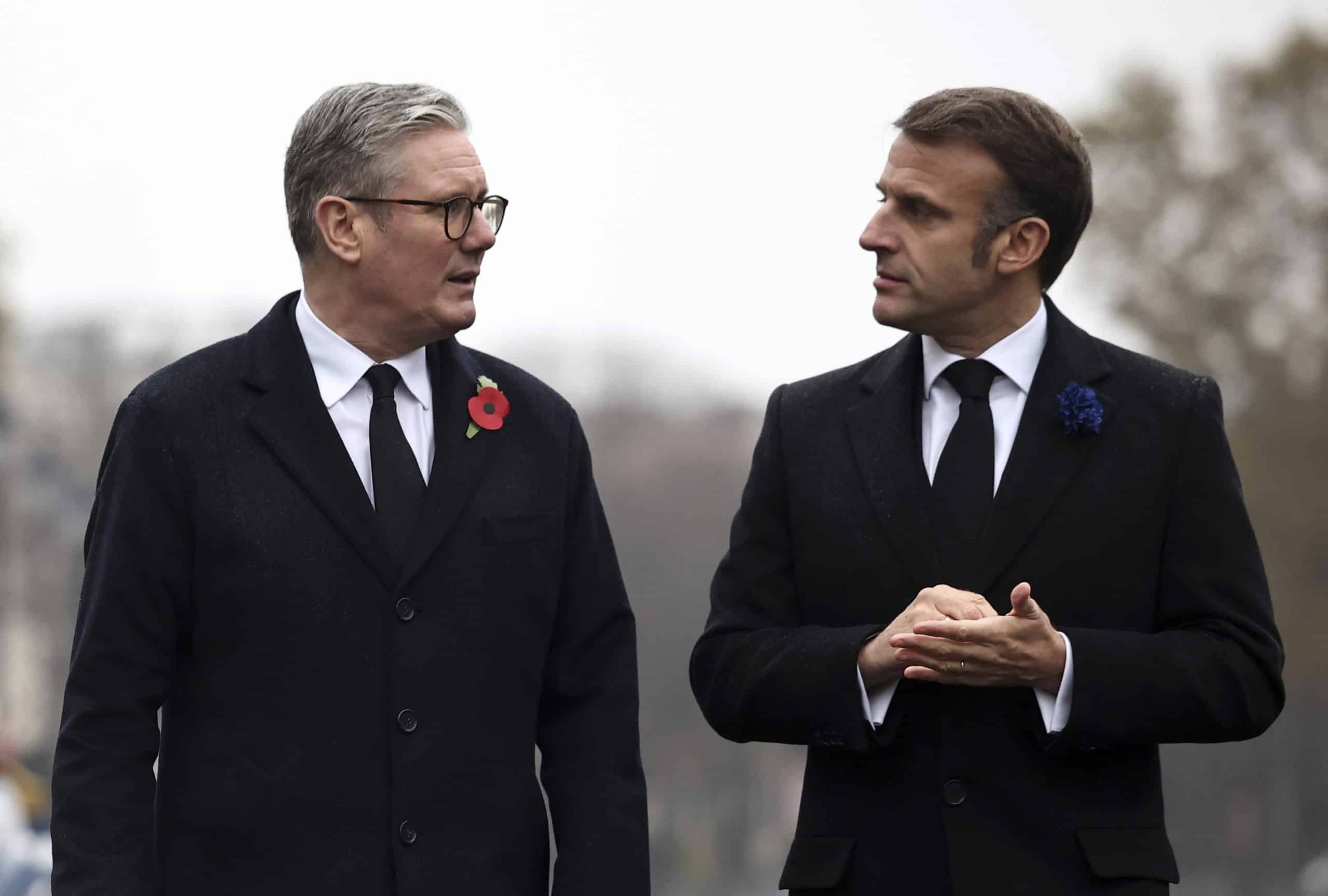– Macron og Starmer har ikke gjort noe for å få slutt på krigen
