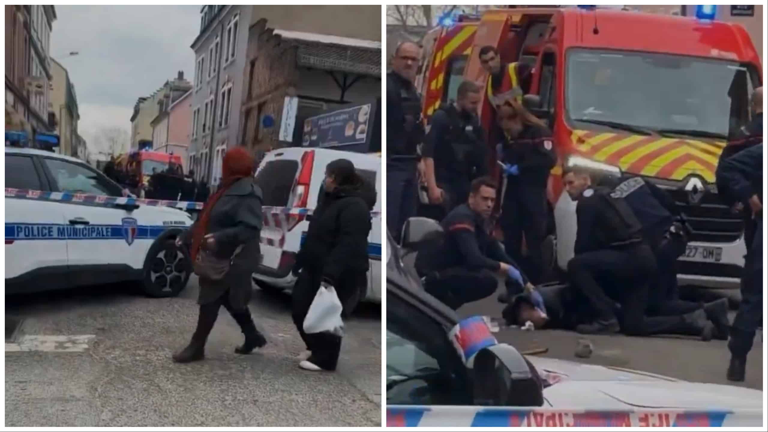 Flere knivstukket på marked i Frankrike