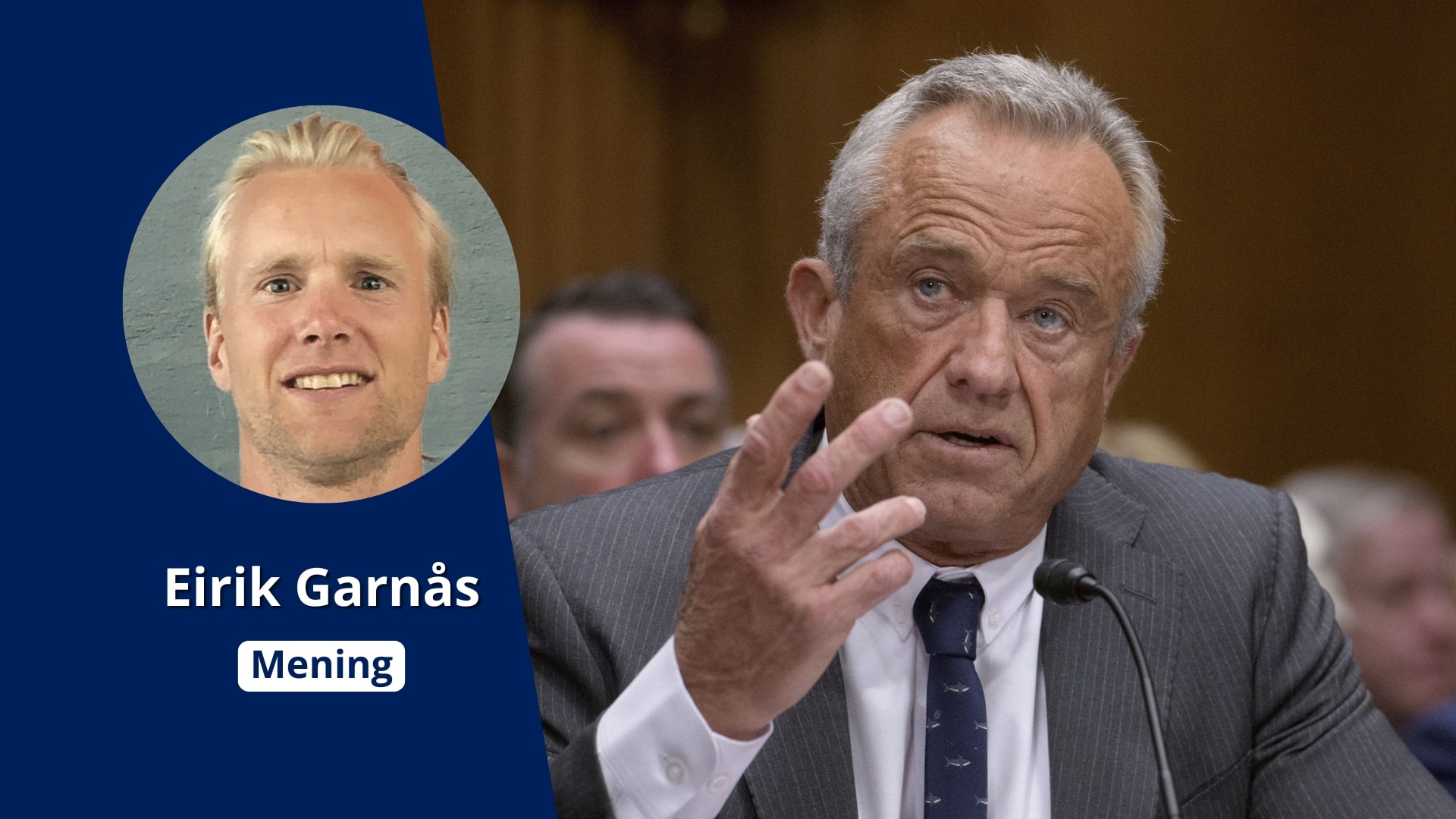 Fem ting Robert Kennedy Jr. har rett om