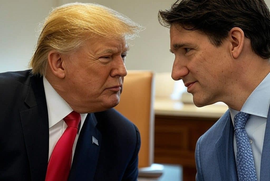Trump fyrer løs mot Canada og «guvernør» Trudeau (+)