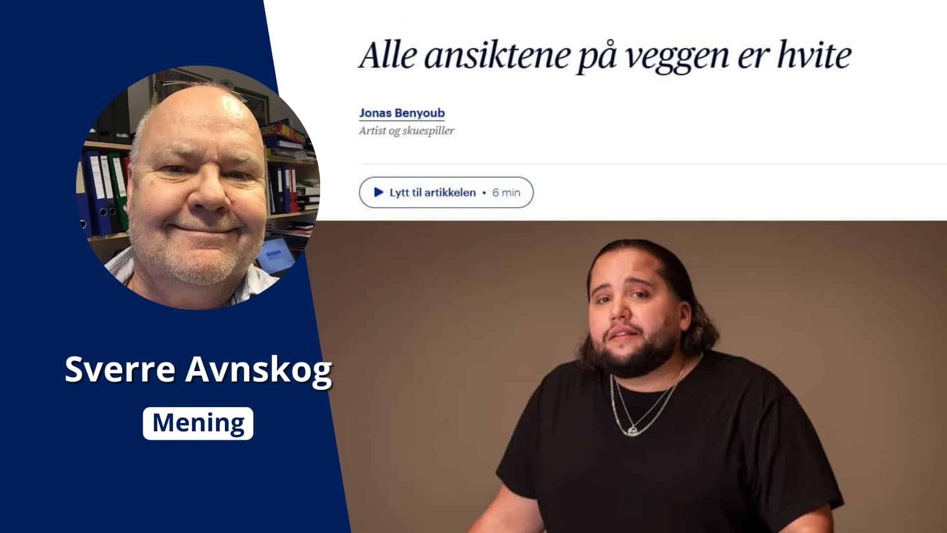 Skremmende intoleranse fra minoritetspersoner