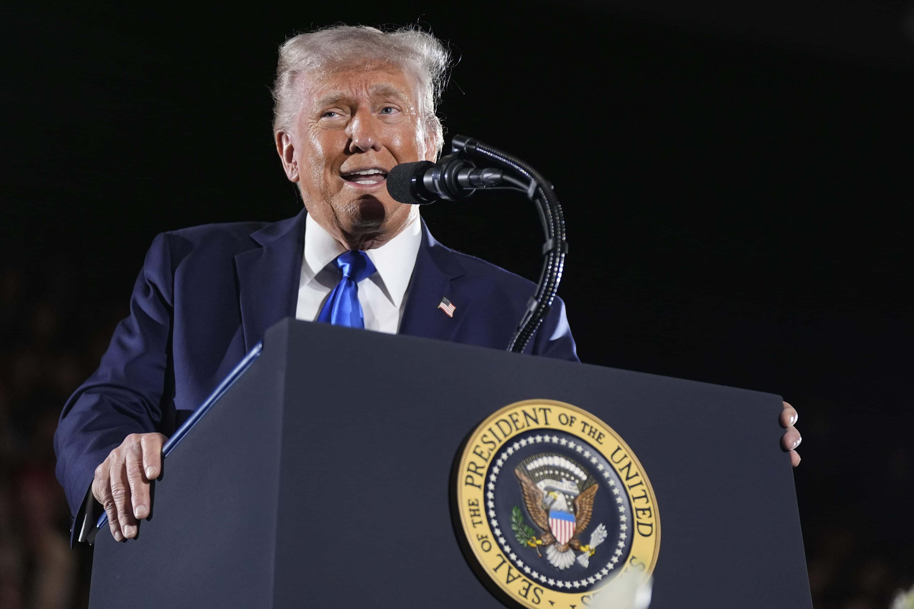 Massiv jubel da Trump angrep transinkludering i kvinneidrett