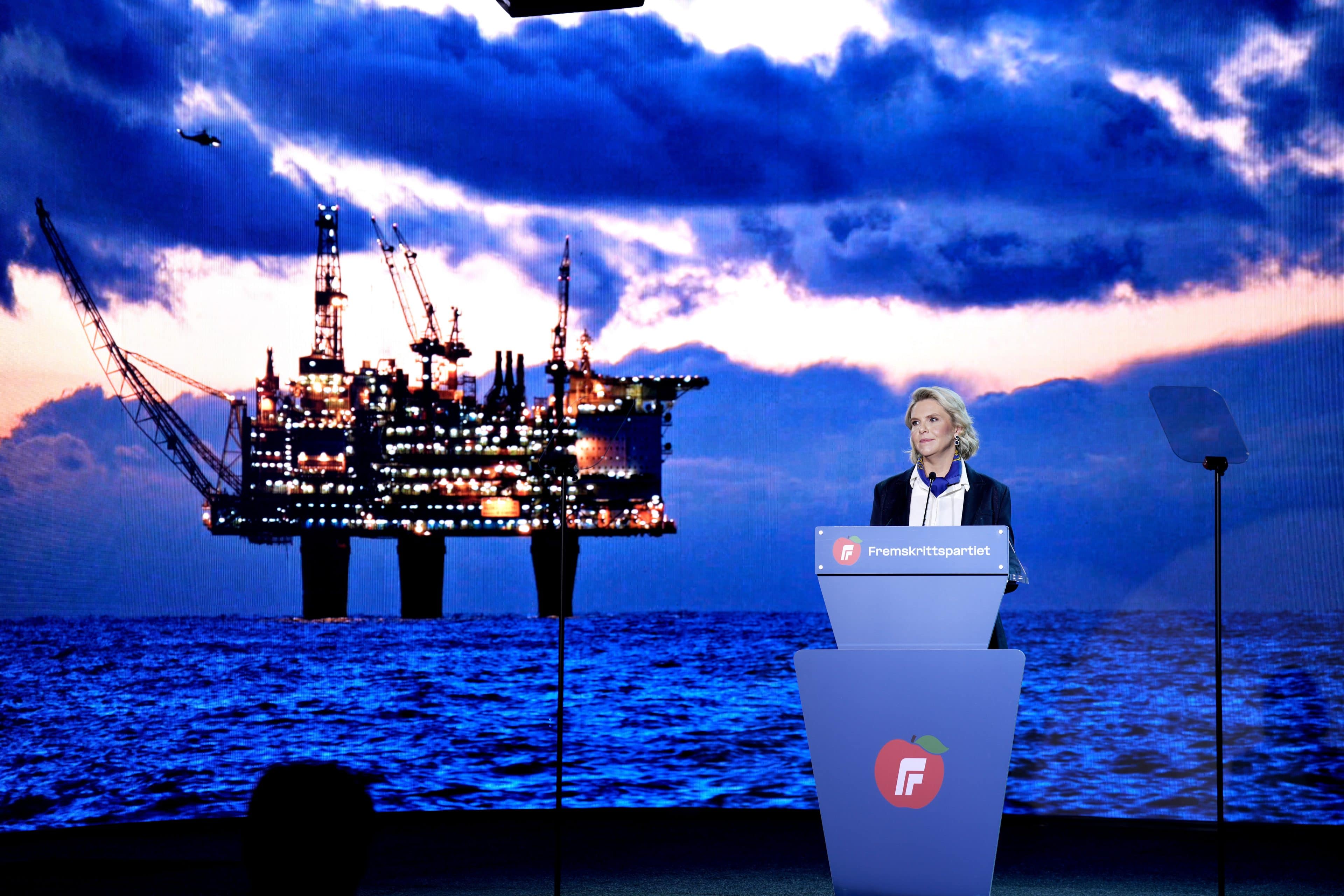 Listhaug: – Ikke én dråpe olje skal bli liggende igjen