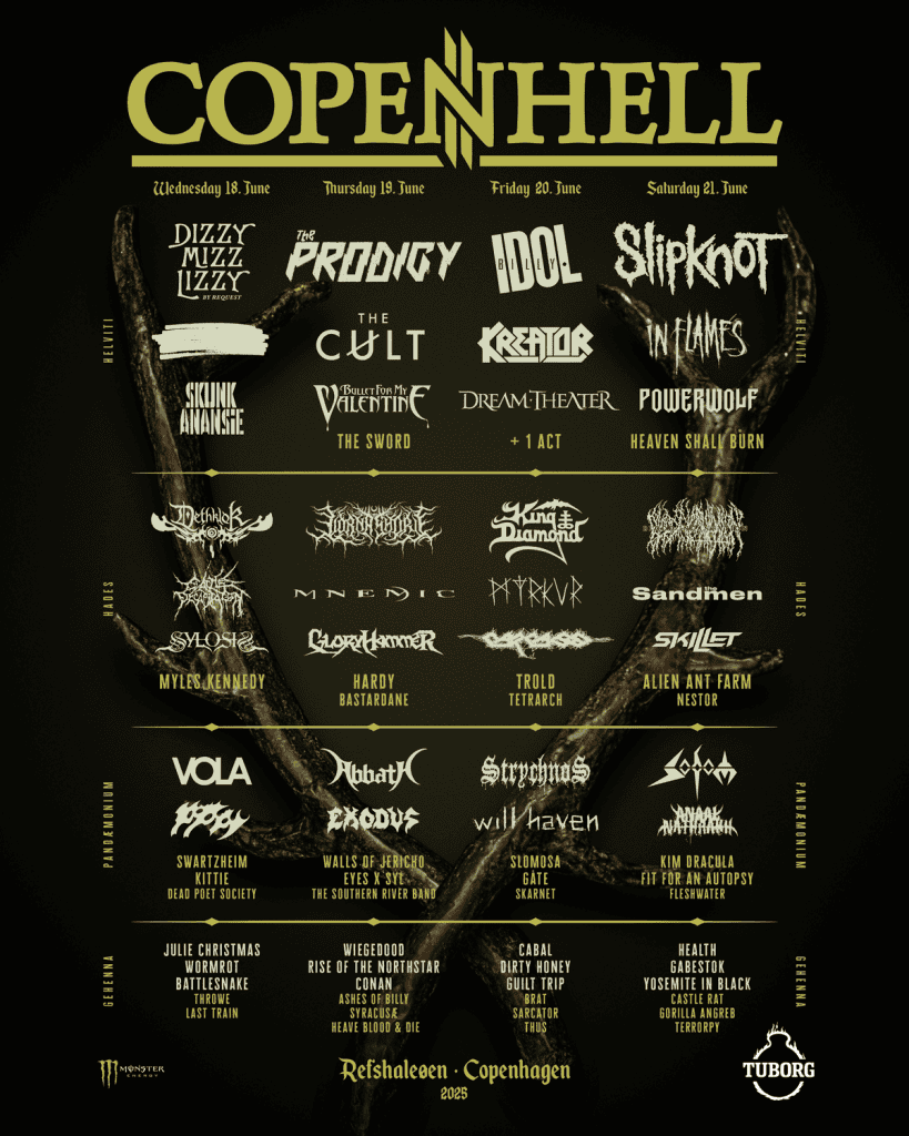 COPENHELL 2025: Et lineup med nostalgi, kaos og kæmpe fester