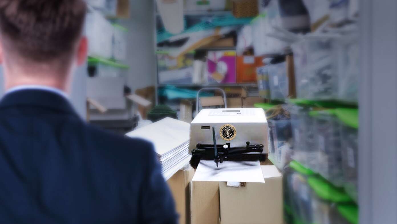 Trump Aides Shocked To Find Biden's Autopen Still Signing Bills In Storage Closet
