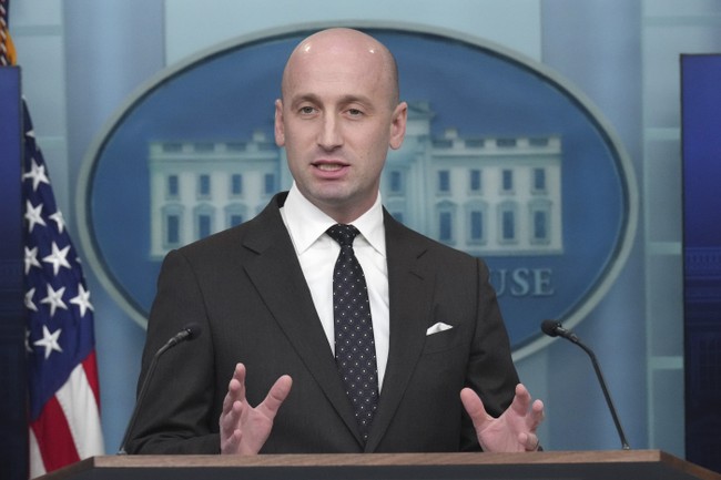 Stephen Miller Takes a Flamethrower to the Child Mutilators