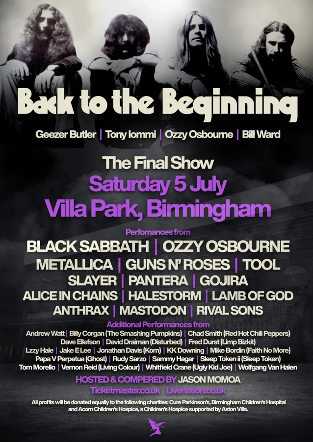 Steven Tyler (Aerosmith) og tidl. Soundgarden medlemmer bekreftet til Black Sabbath «The Final Show»