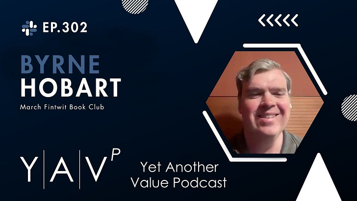 March 2025 Fintwit Book Club: Diary of a Very Bad Year with Byne Hobart from The Diff (podcast #302)
