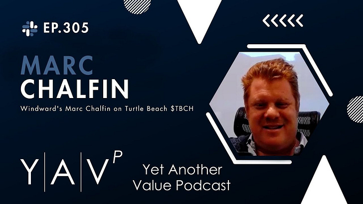 Windward's Marc Chalfin Turtle Beach Thesis $TBCH (episode #305)