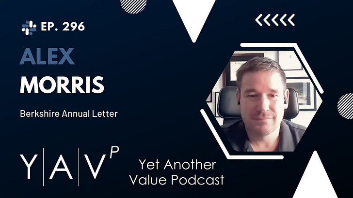 Alex Morris, TSOH & Author of "Buffett and Munger Unscripted", talks 2024 Berkshire Annual Letter (podcast #296)