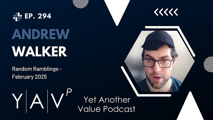 Random Ramblings FEB 2025: Libra, changing your mind, lucky vs. unlucky stocks, hands-on research (podcast #294)