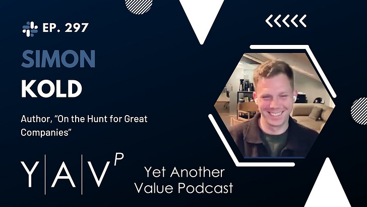 Simon Kold, Author of "On the Hunt for Great Companies," on what makes a great company (podcast #297)