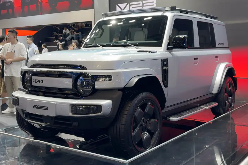 Forget the iPhone, this iCar is an EV tank with 311 miles of range