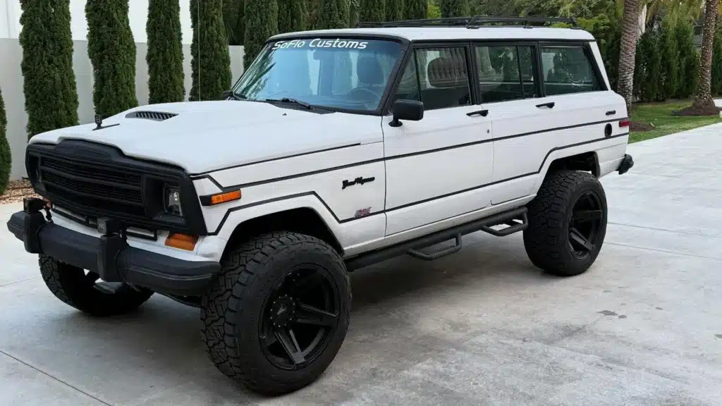 This Jeep Grand Wagoneer is more armor than car and packs a V8!