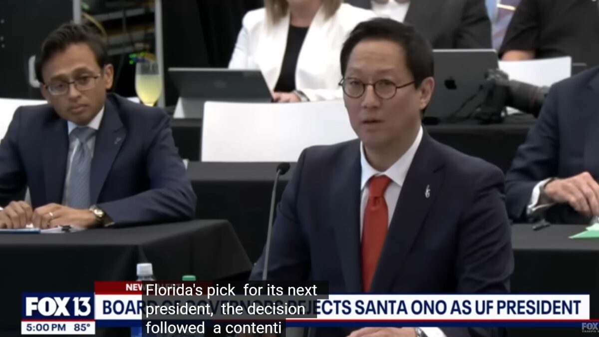 Rejecting Santa Ono At The University Of Florida Shows Americans Are Done With DEI
