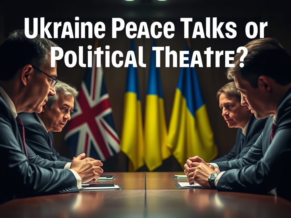 Ukraine Peace Talks or Political Theatre?