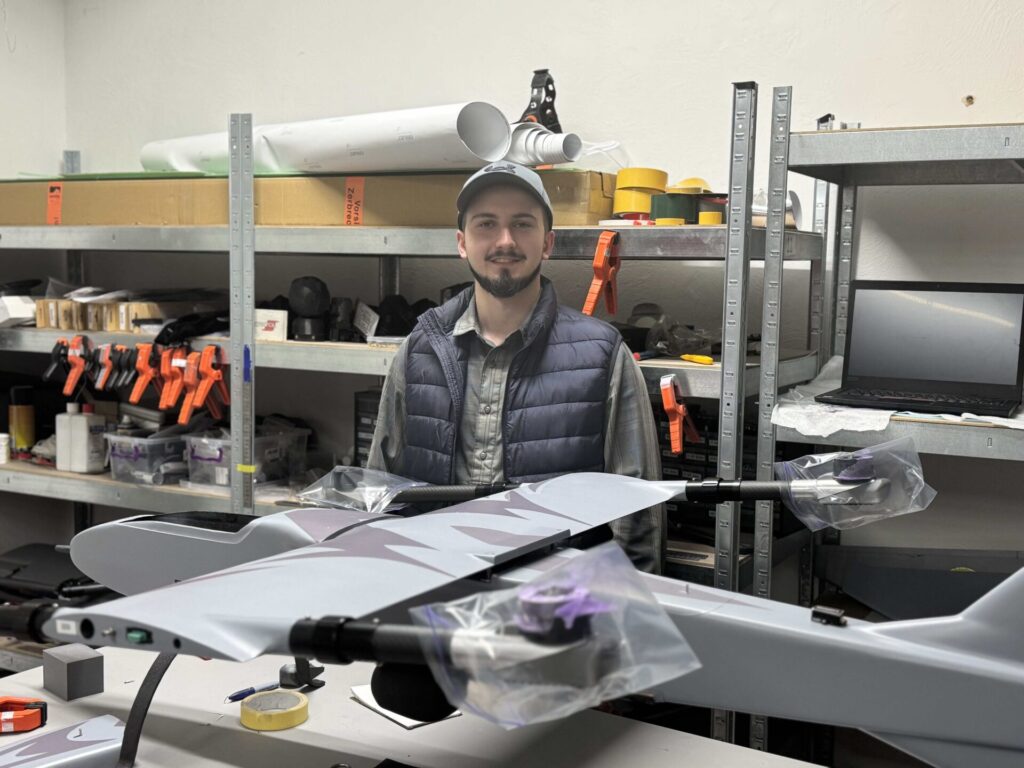 Inside a Ukrainian drone factory