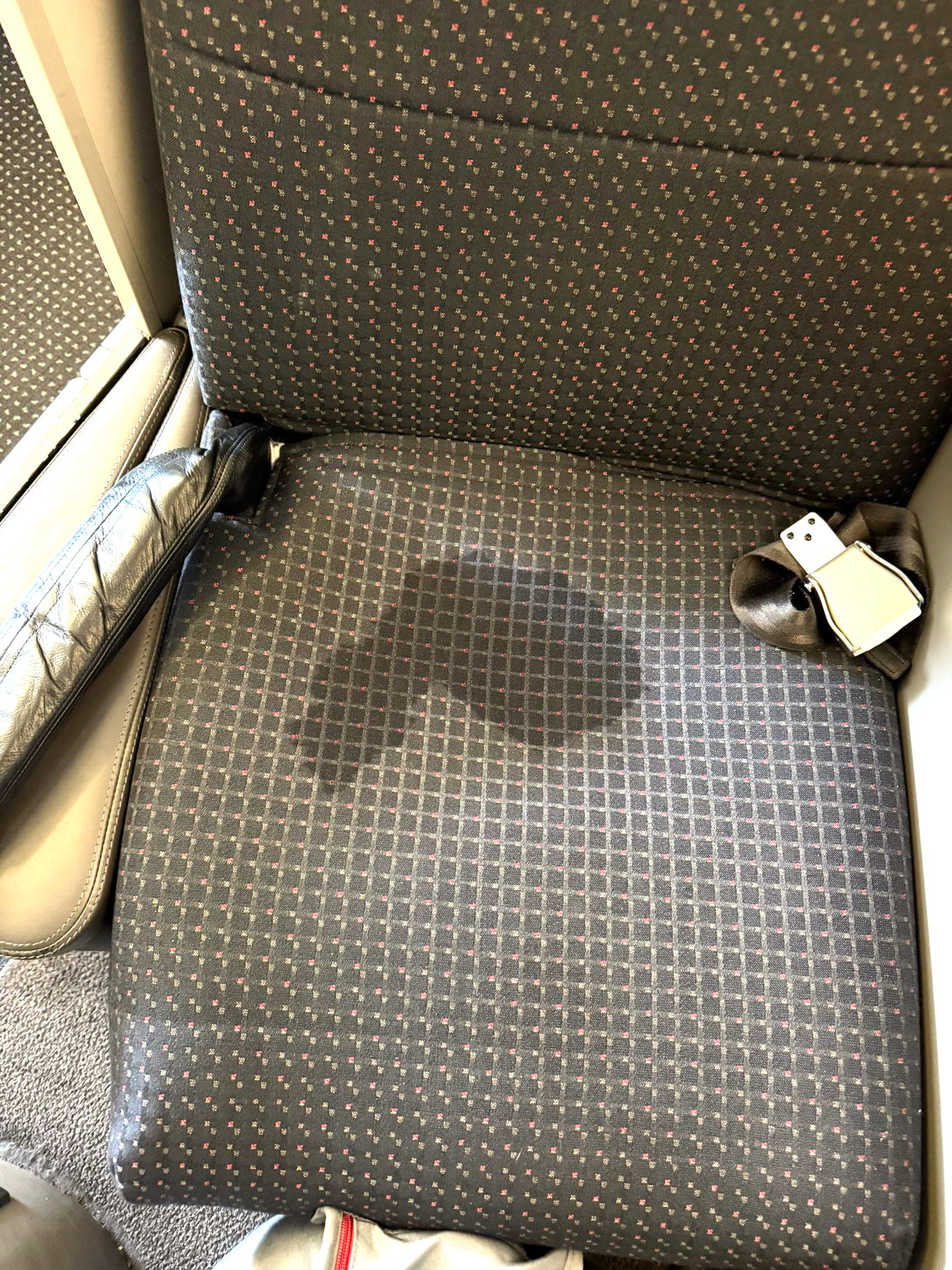 American Airlines First Class Seat Soaked In Mystery Liquid—Passenger Left Fighting For Refund [Roundup]