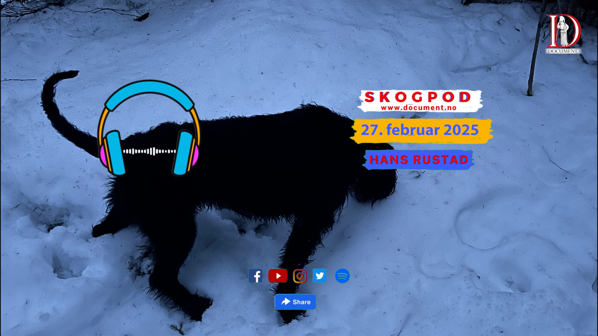 Skogpod 27. februar 2025
