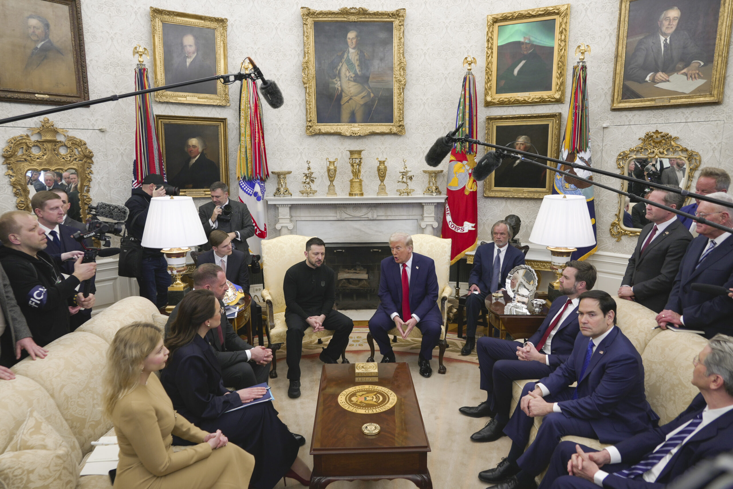 Vi ser hva vi ser. Var Zelenskyjs oppførsel en setup?