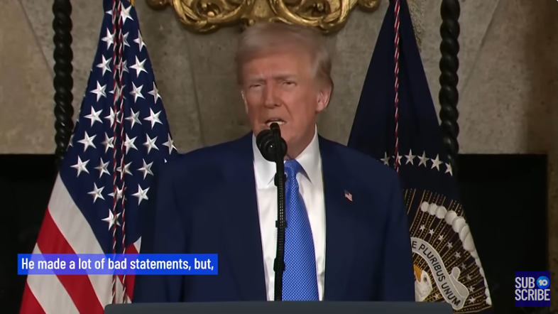 Trump ser ut til å anklage Ukraina for at krigen mot Russland brøt ut