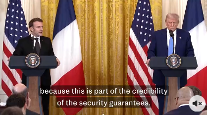 Macron sier han kan sende atomvåpen til Tyskland for å avskrekke Russland