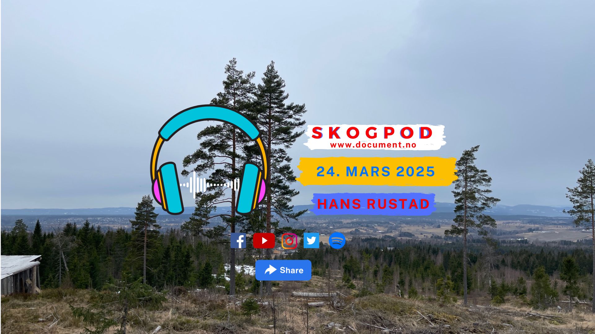 Skogpod 24. mars 2025