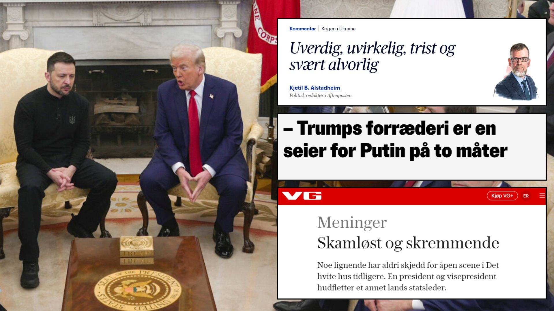 Den ensrettede propagandaen minner om covid-propagandaen