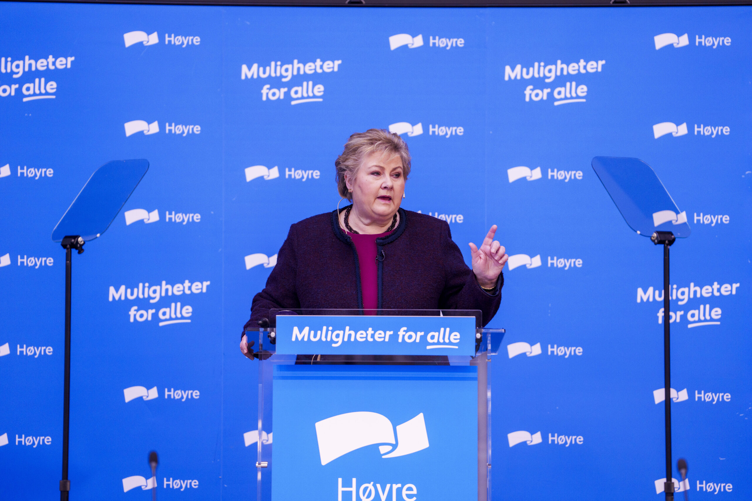 Høyre vil ikke senke den kriminelle lavalderen, Erna sa nei