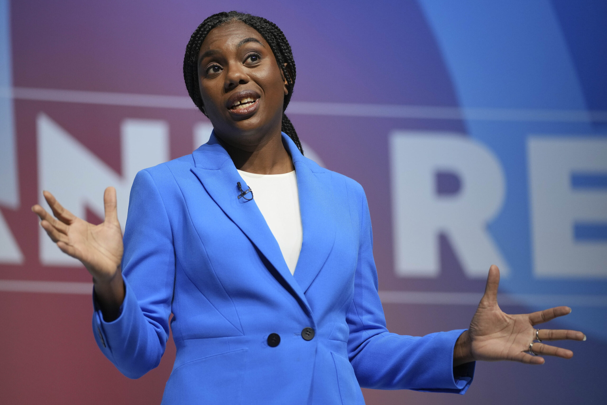Badenoch vil at britene forlater EMK, kan sdplitte Tory-partiet