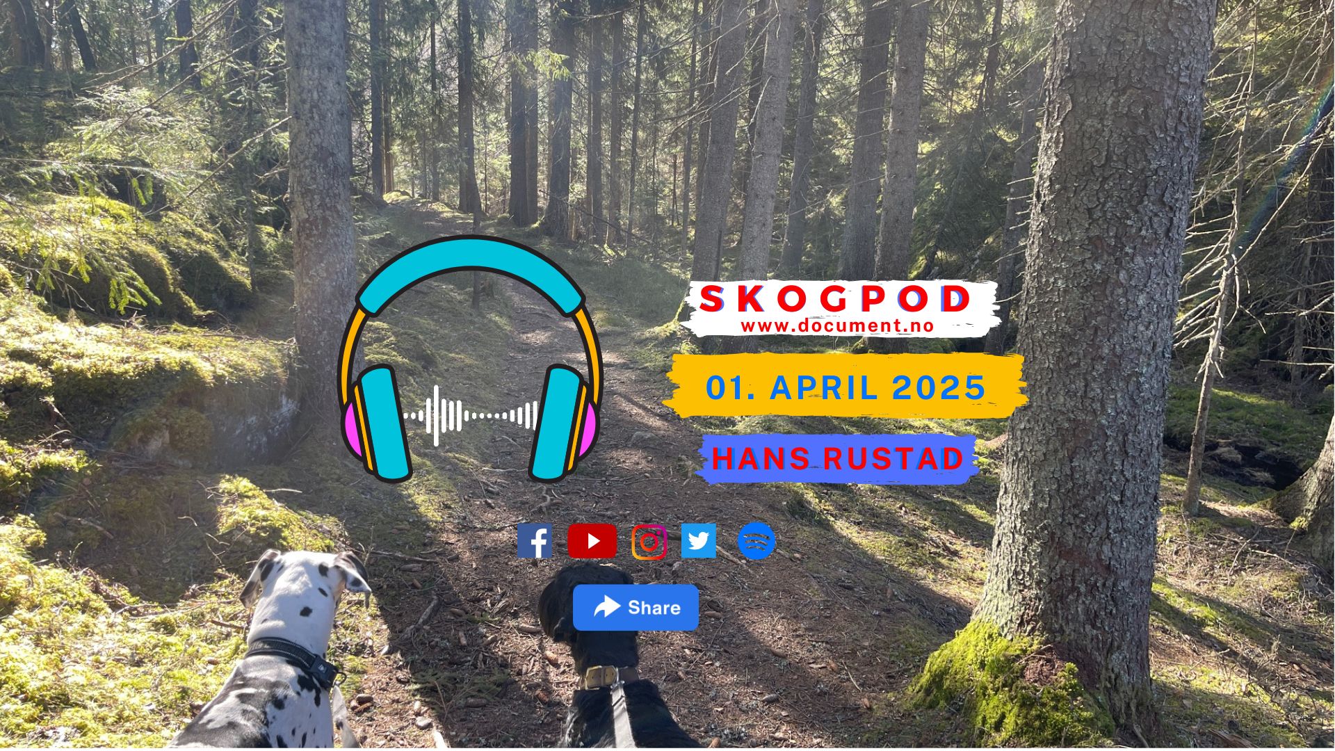 Skogpod 01. april 2025