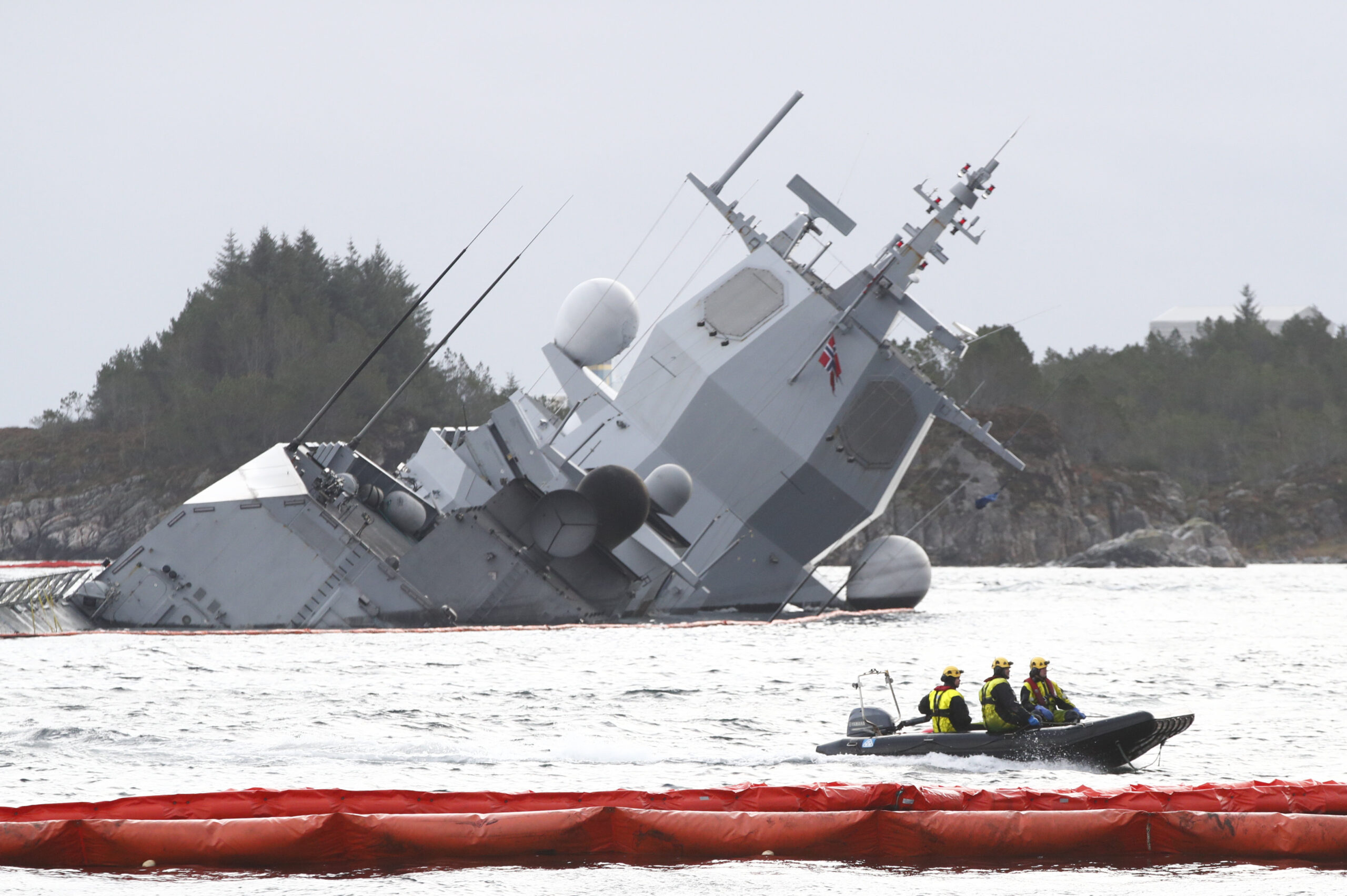Spansk verft nekter skyld for at Helge Ingstad sank