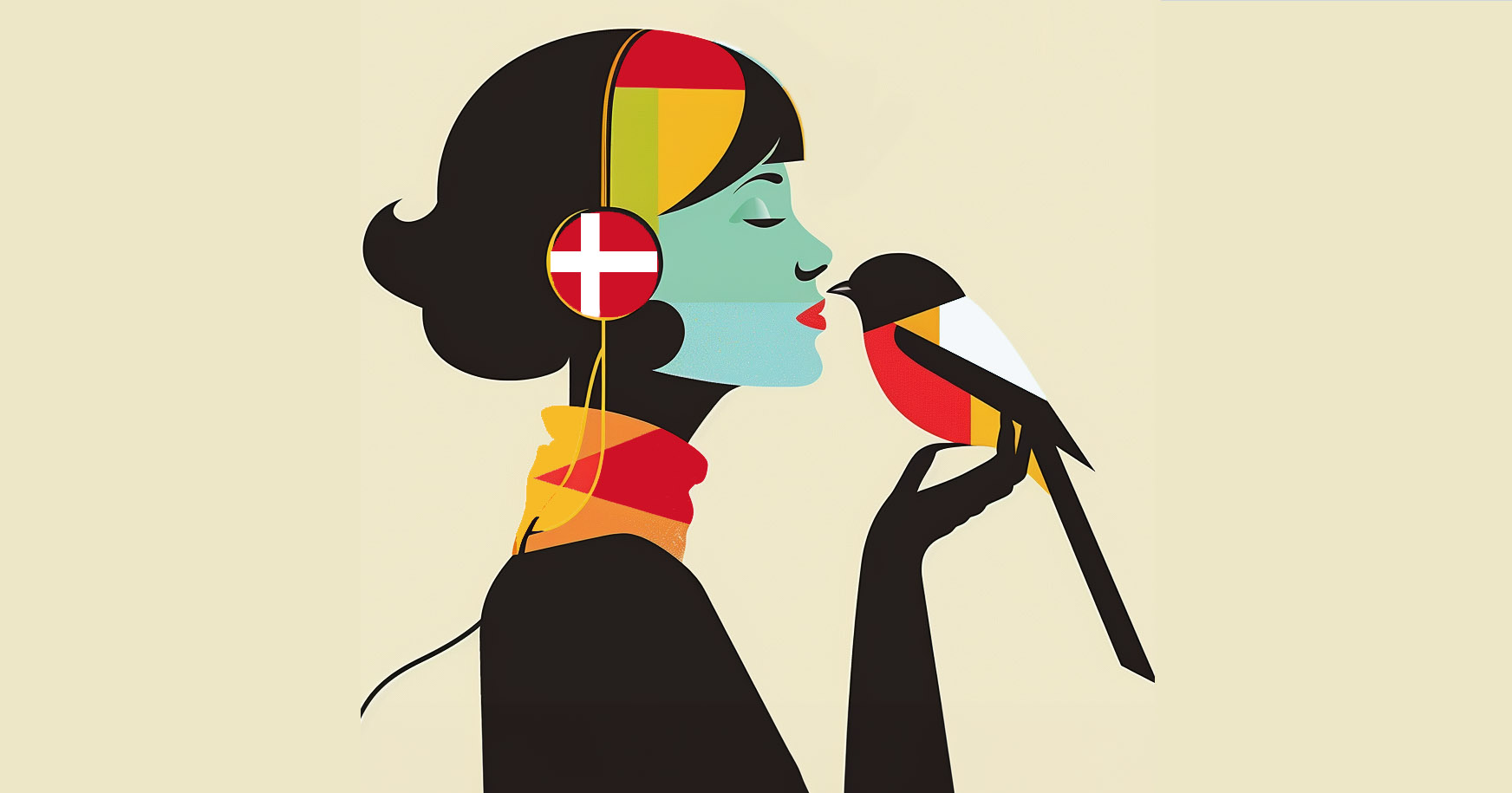 Learning Danish through song lyrics