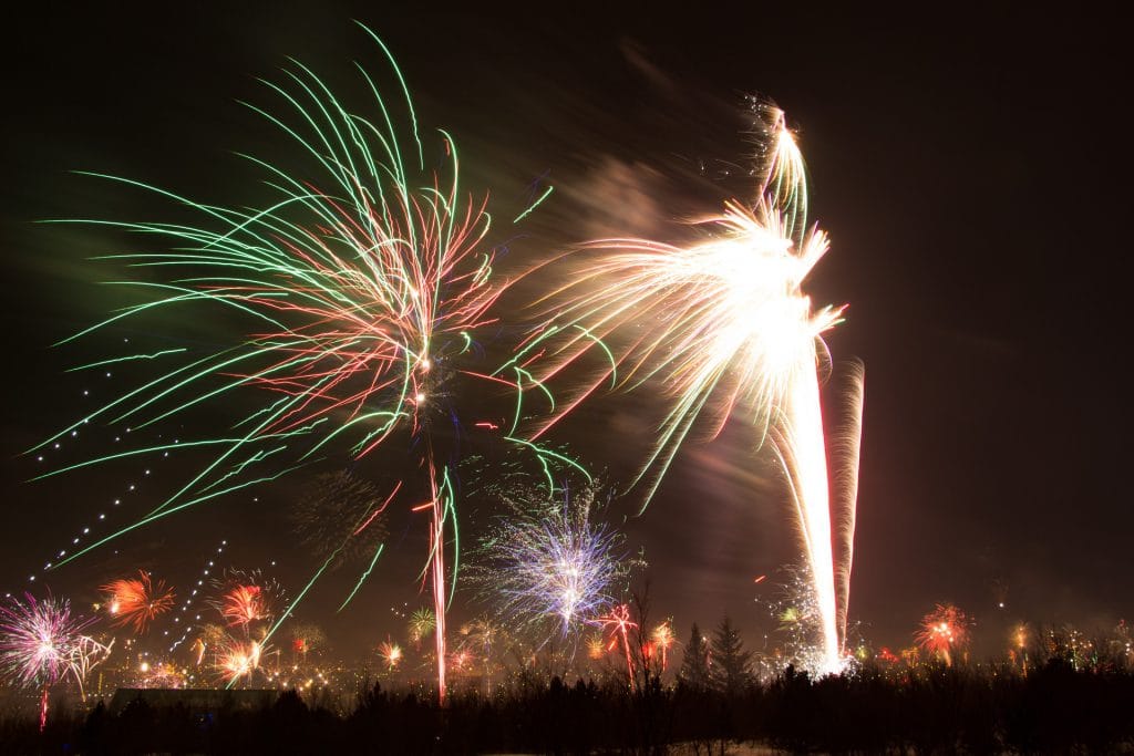 Where to see New Year Bonfires in Iceland?