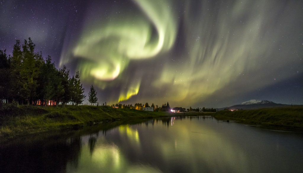 Nordlichter in Island beobachten