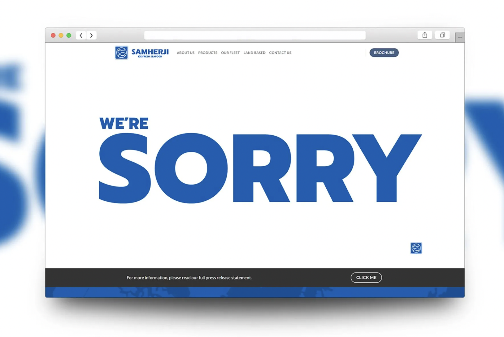 Iceland’s biggest fishing company sues art student for parodying website