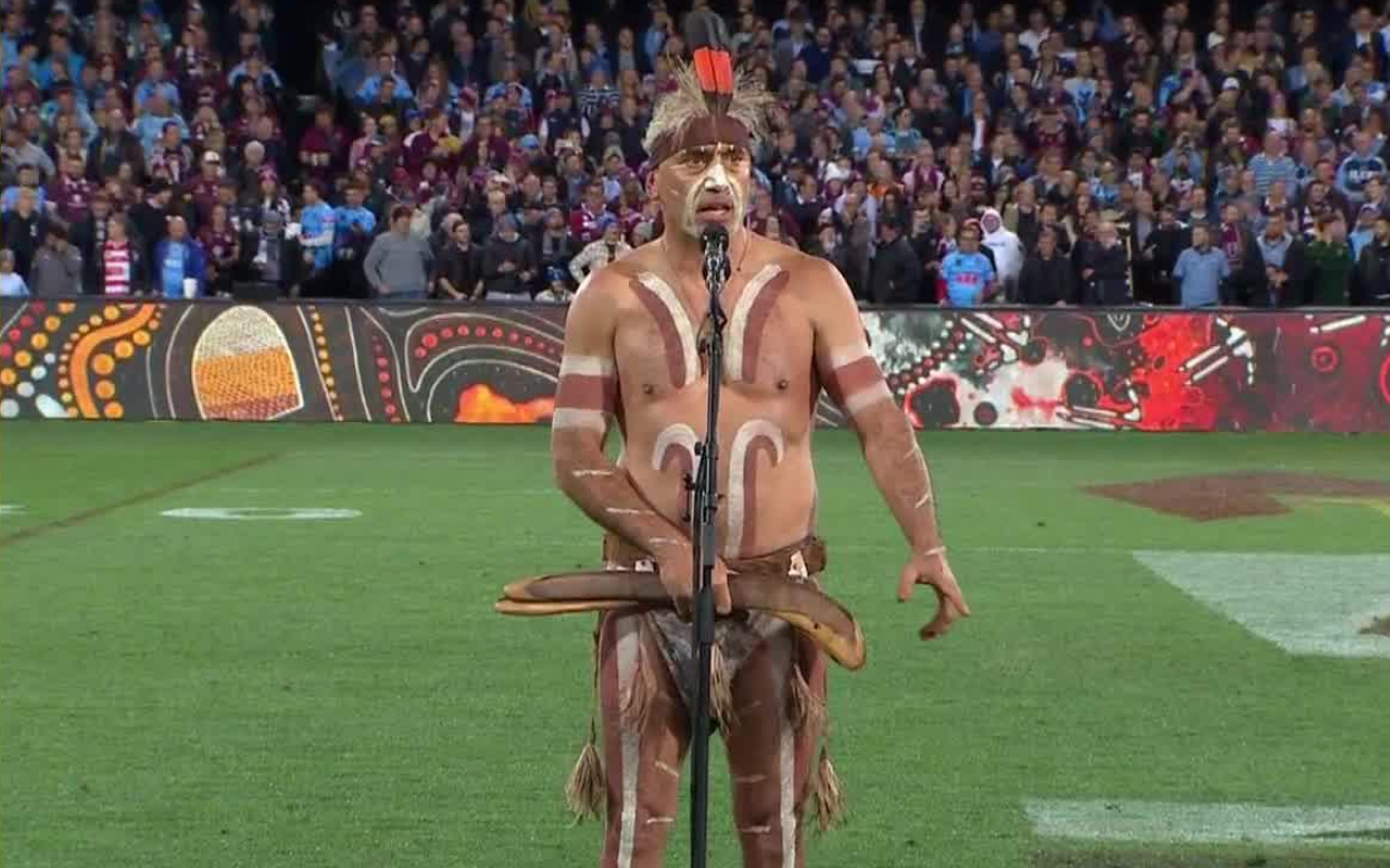Anzac Day football ‘welcome to country’ cancelled after ceremony booed during dawn service